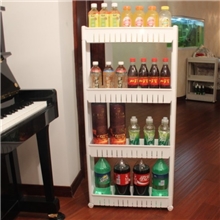 夹缝架浴室客厅卧室收纳整理架把手式收纳架