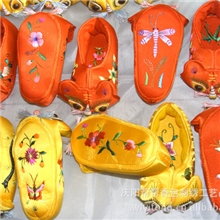 供应手工绣花婴儿虎头鞋婴儿礼物礼品鞋精品鞋