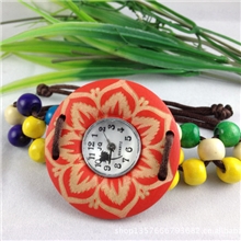 手工编织木头手表流行时尚新品精品地摊手表爆款手表厂家直销