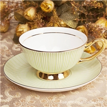 厂家直销畅销2013创意骨瓷礼品咖啡杯碟批发欧式杯碟金边杯碟