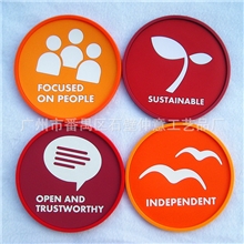 厂家供应杯垫，PVC杯垫，PVC软胶杯垫，促销杯垫