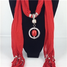 饰品吊坠项链围巾义乌外贸围巾批发短款围脖工厂