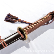 汉威金属靖国军刀（尉级）金属工艺品未开刃军刀