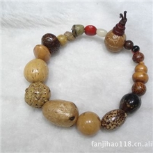 天然十八菩提子佛珠十八菩提类手链厂家批发十八子