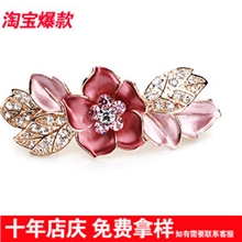 正品抢购2013新款水钻发夹水晶横夹发饰女饰品厂家批发0226