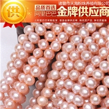 天然淡水养殖珍珠正品强光珍珠毛衣项链小珍珠半成品批发