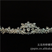HG012新娘饰品批发合金水钻新娘皇冠赫拉之冠韩式结婚配饰
