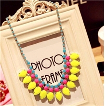 荧光日本EMODA松本惠奈水滴亚克力韩国璀璨夸张奢华个性XL0448