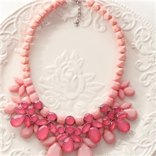 韩版杂志款水晶水滴宝石复古短款项链女锁骨链配饰XL0368