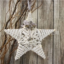 专业生产供应藤编五星柳编挂件柳编花环临沂柳编郯城柳编