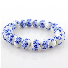厂家直销景德镇陶瓷民族风饰品青花瓷手链热销特价百搭首饰
