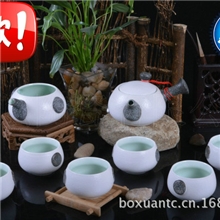 德化陶瓷雪花釉茶具套装正品茶具精品礼盒功夫茶具批发