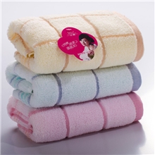 亿恒系列无捻纱大方格毛巾河北高阳毛巾厂商场超市劳保可加印LOGO