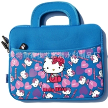 厂家直销新款防水防震KT猫电脑包KT猫内胆包可爱系列女孩最爱