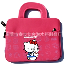 厂家直销新款hellokitty电脑内胆包10寸ipad专用男女通用