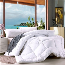 厂家直销宾馆酒店纯色被子春秋被加厚冬被空调被芯单双人纤维棉被