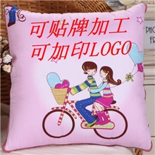 南通床上用品礼品汽车办公靠垫被空调夏凉被全棉多功能抱枕被批发