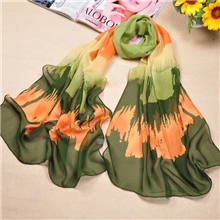 丝巾批发优质彩墨印花丝巾2013新款沙滩巾FX-001