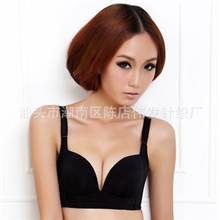 淘宝爆款曼思妮舒适无痕无钢圈女士内衣聚拢文胸2087B