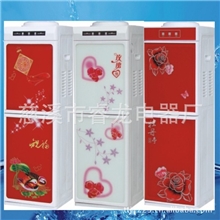 新款豪华型饮水机立式批发整机及散件全塑玻璃门可定制温热冷热