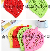 厂家直销创意个性毛毡餐饮垫杯垫毛毡工艺品羊毛毡杯垫包