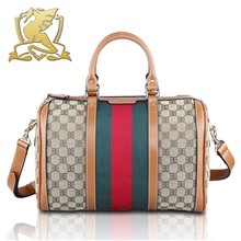 广州女包批发中号经典帆布包包时尚休闲手提包斜挎包圆筒包