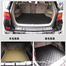 2013大众13款新桑塔纳朗逸新宝来专用皮革后备箱垫后备厢垫尾箱