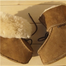 批发冬季宝宝厚款雪地靴婴儿软底学步鞋羊毛皮毛一体真皮童鞋棉鞋