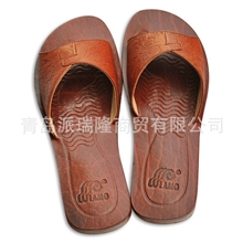 澳居水牛皮拖鞋防滑静音底居家拖鞋买就送