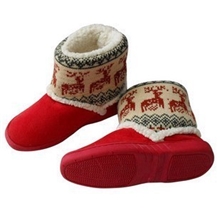 批发正版赚心价超暖和小鹿靴棉靴家居靴家居鞋保暖鞋4色入
