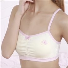 爱莉儿呵护初发育期学生少女小文胸背心吊带式内衣批发无钢圈全棉