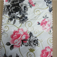 300T涤丝纺转移印花涤塔夫纸印花热转移涤塔夫印花