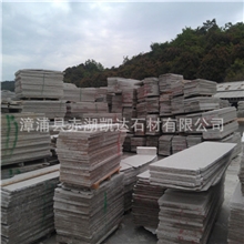 供应漳浦虾红681外墙干挂荔枝面火烧面磨光面花岗岩地铺石