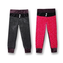 厂家批发加厚加绒棉裤童装韩版女中童打底裤小脚裤女童裤子