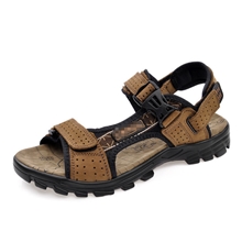 2013夏季凉鞋沙滩鞋皮鞋男凉鞋男士真皮凉鞋皮鞋男鞋休闲鞋批发