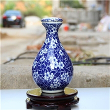 热销景德镇高档简约陶瓷青花酒瓶收藏一斤装酒坛空酒具批发