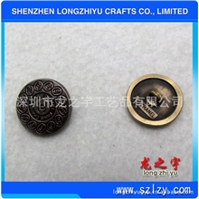 热销电镀青铜亚光等衬衫扣金属钮扣服装辅料