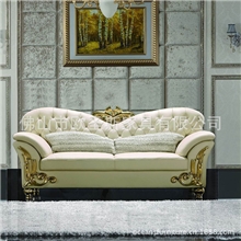 厂家直销简约奢华真皮沙发新古典后现代沙发头层牛皮沙发F21