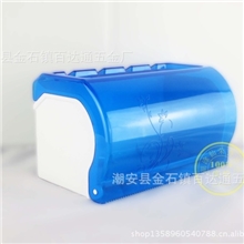 卫浴厂家湖涂仙塑料卫生间纸巾盒纸巾架公司厕所酒店卷纸架热销