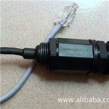 【企业集采】m20带线的rj45网络防水接头网桥网线防水接口