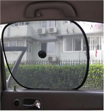 汽车遮阳挡黑色网纱遮阳挡汽车小圆弧太阳挡一对装最低价