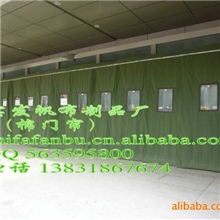 保温门帘大型车间超市商场棉门帘加厚帆布门帘防寒抗风可定做