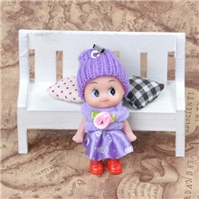 8厘米亮片迷糊小丑娃娃手机饰品批发手机挂件批发个性小礼品赠品