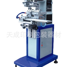 双色气动左右穿梭移印机、黛鑫气动移印机、宽大油盘气动移印机