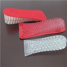 高雅鞋垫水晶增高鞋垫硅胶增高鞋垫内增高鞋垫批发