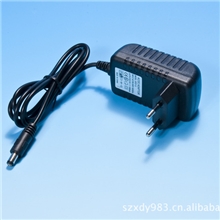 供应-安防监控电源12V2A欧规开关电源插墙式