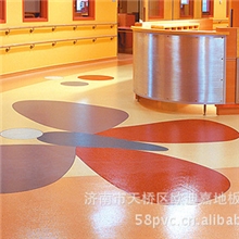 供应得嘉塑胶地板玛丽新雅彩系列医用pvc地板