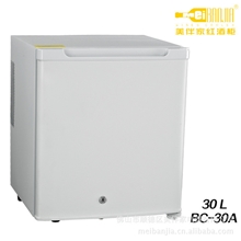 美伴家30升出口冰箱厂家节能冰箱酒店冰箱长期保养带锁