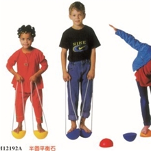 厂家直销米奇妙塑料半圆平衡石玩具儿童感统训练器材