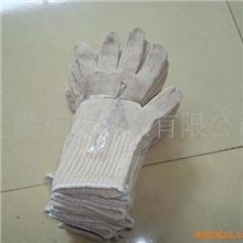 供应针织手套，本白手套，加长型手套